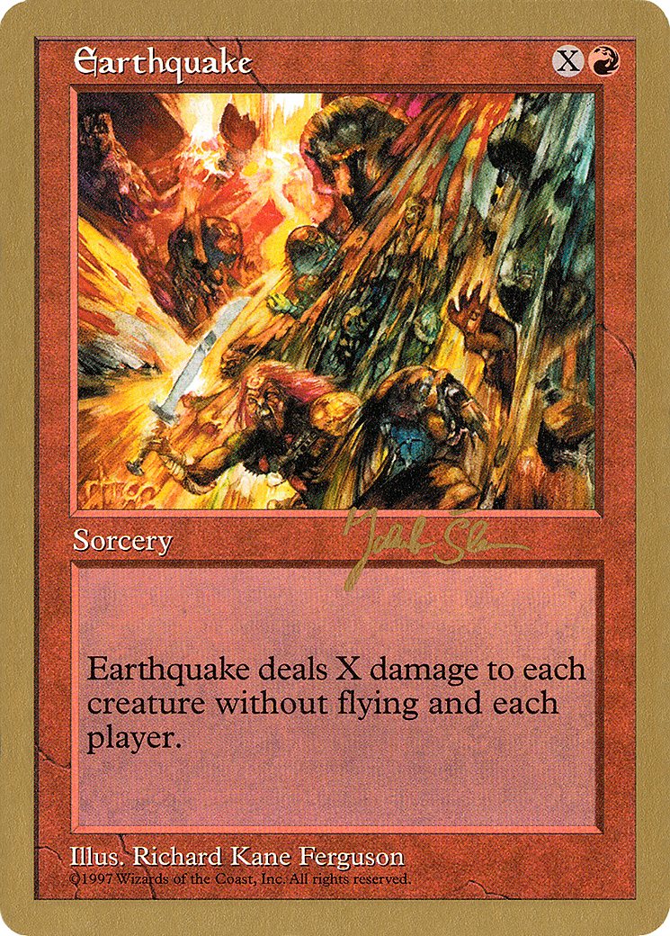 Earthquake (WCD-JS223) - World Championship Decks 1997