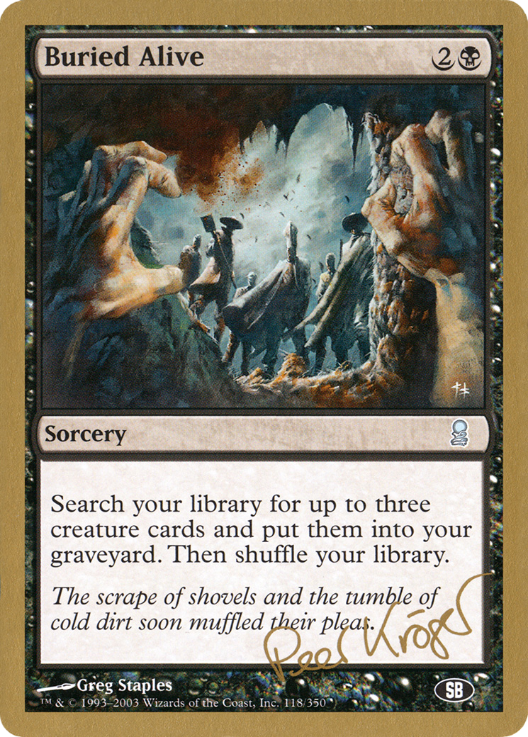 Buried Alive (WCD-PK118SB) - World Championship Decks 2003