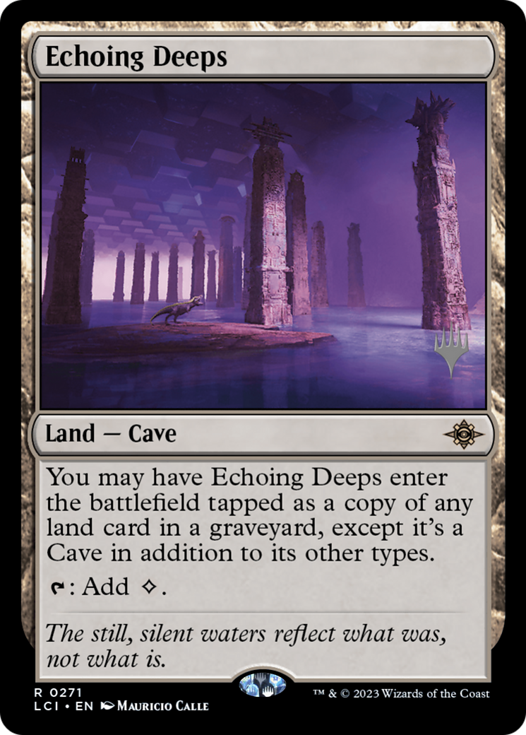 Echoing Deeps (PPLCI-271P) - The Lost Caverns of Ixalan Promos