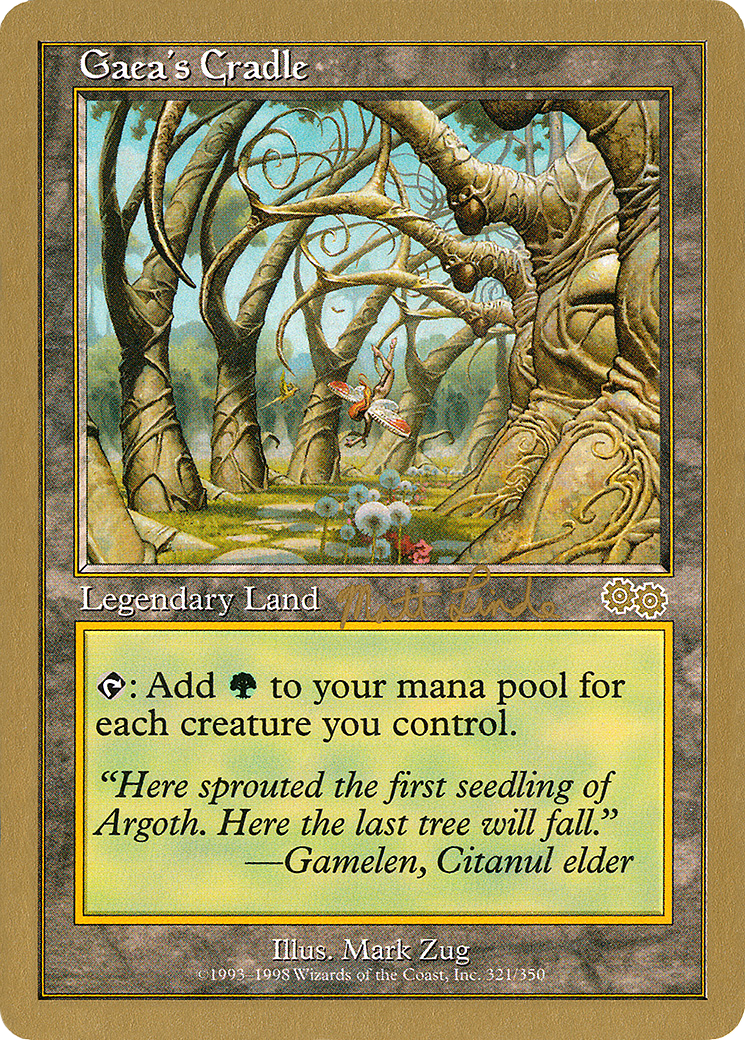 Gaea's Cradle (WCD-ML321) - World Championship Decks 1999
