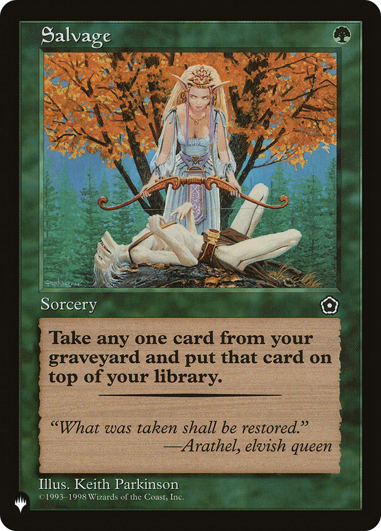 Salvage (LIST-P02-145) - The List