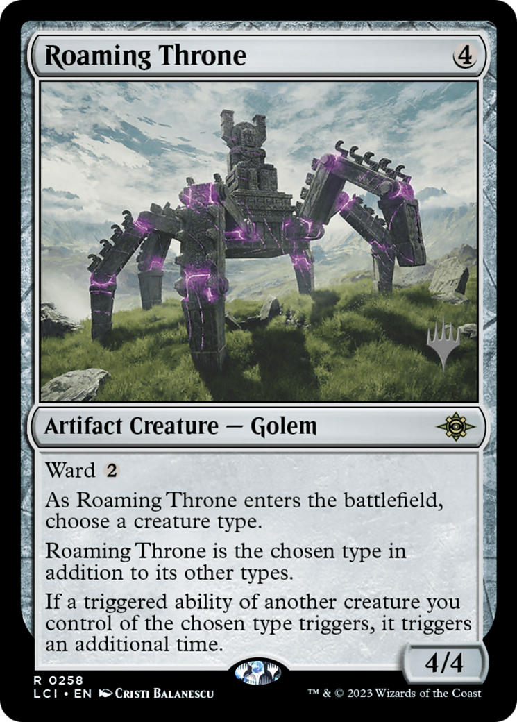 Roaming Throne (PPLCI-258P) - The Lost Caverns of Ixalan Promos