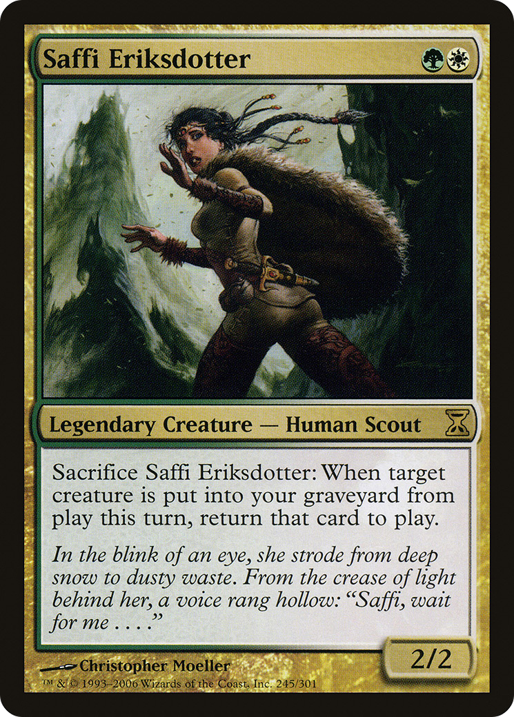 Saffi Eriksdotter (TSP-245) - Time Spiral Foil