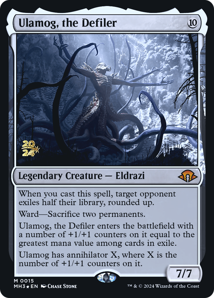 Ulamog, the Defiler (PRE-15S) - Modern Horizons 3 Promos Foil