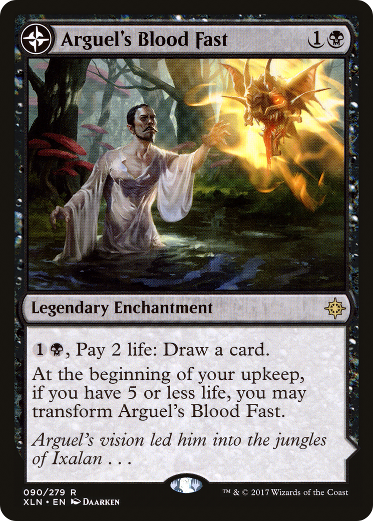 Arguel's Blood Fast // Temple of Aclazotz (XLN-090) - Ixalan: (compasslanddfc)