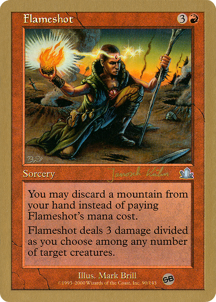 Flameshot (WCD-JK90SB) - World Championship Decks 2000