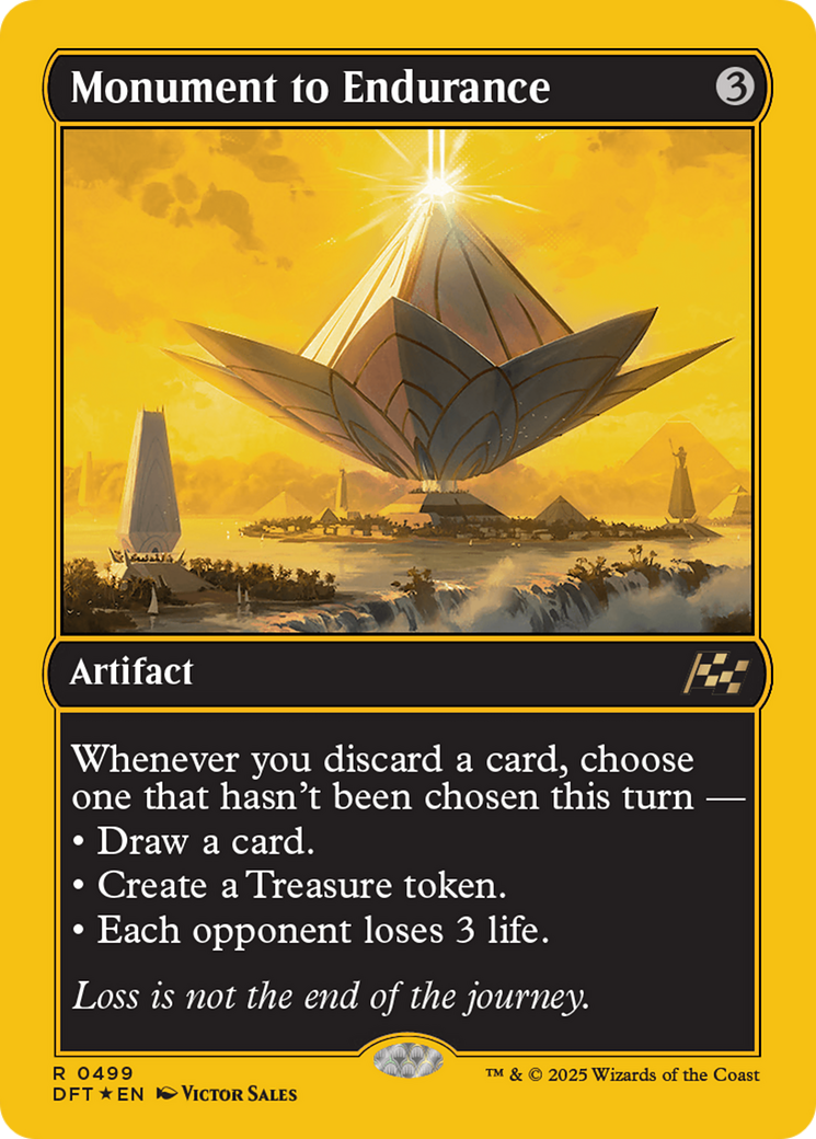Monument to Endurance (DFT-499) - Aetherdrift Foil