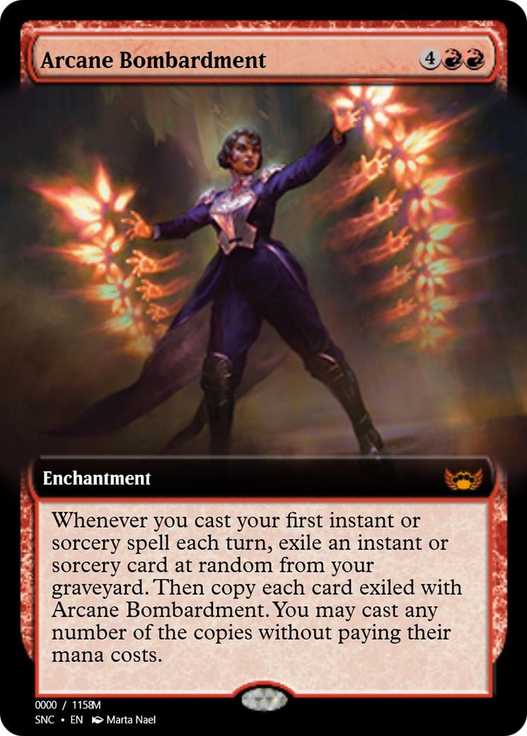 Arcane Bombardment (PRM-99759) - Magic Online Promos Foil
