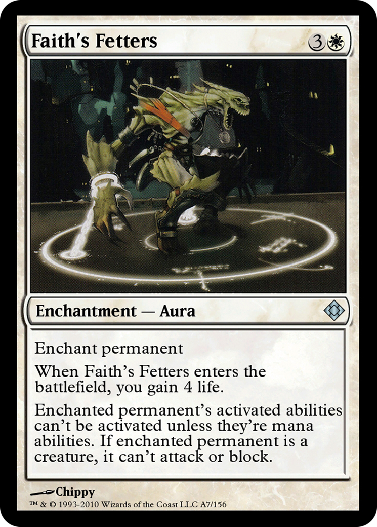 Faith's Fetters (TD0-0A7) - Magic Online Theme Decks