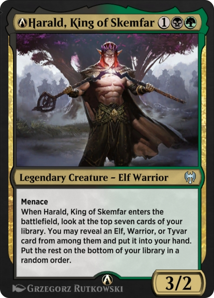 A-Harald, King of Skemfar (KHM-A-212) - Kaldheim