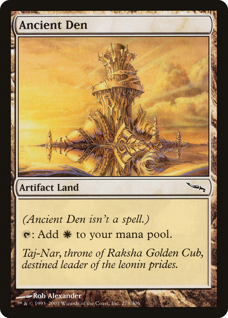 Ancient Den (MRD-278) - Mirrodin Foil