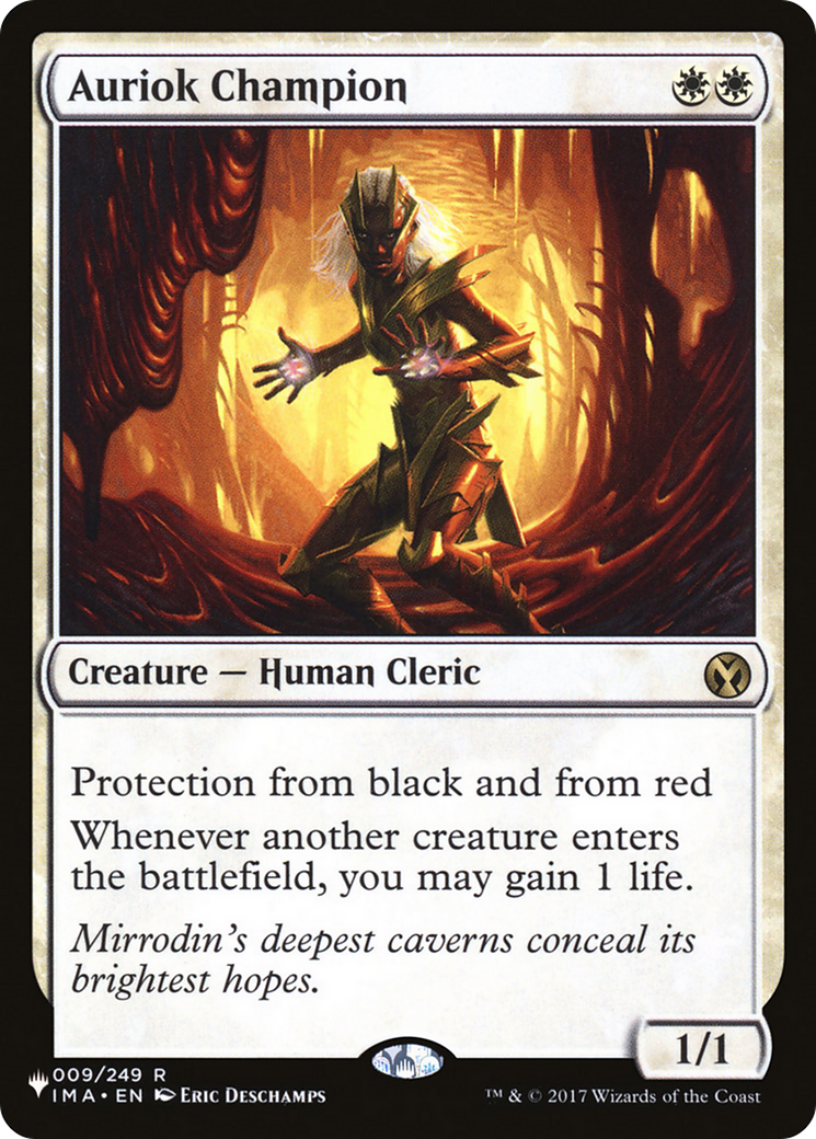 Auriok Champion (LIST-009/249) - The List Reprints
