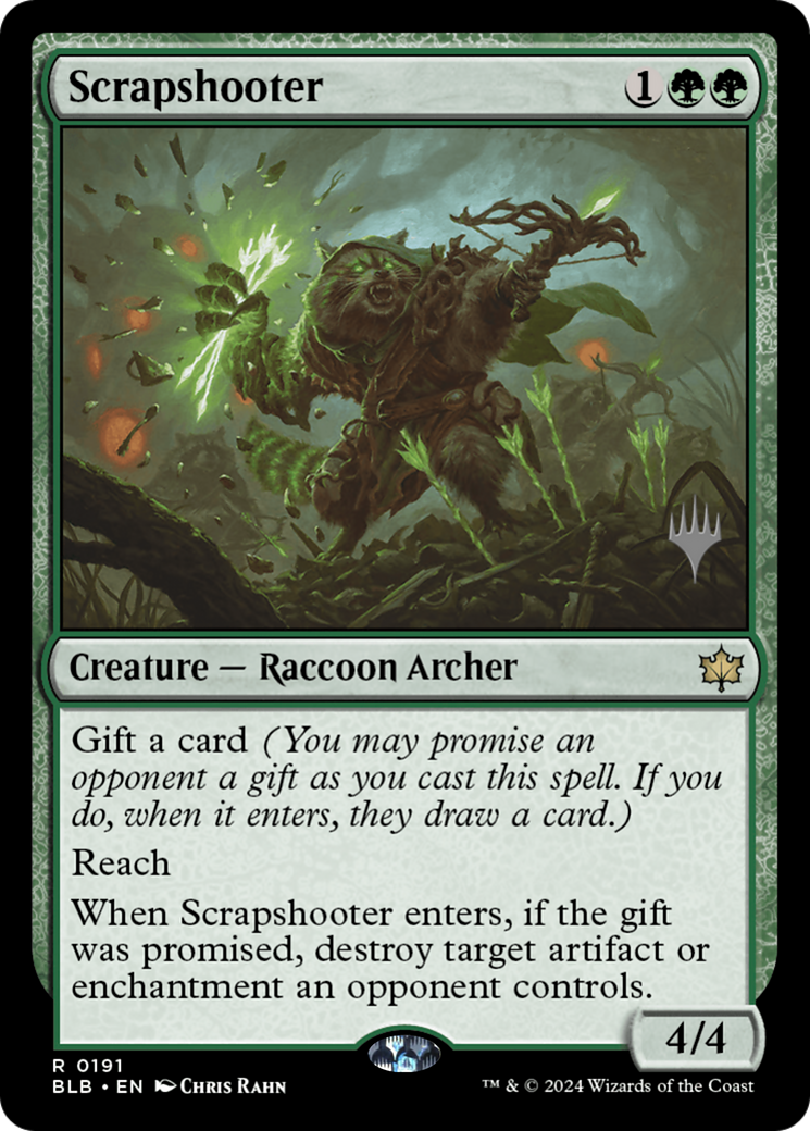 Scrapshooter (PPBLB-191P) - Bloomburrow Promos Foil