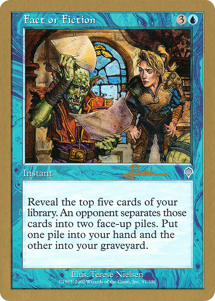 Fact or Fiction (WCD-AR57) - World Championship Decks 2001