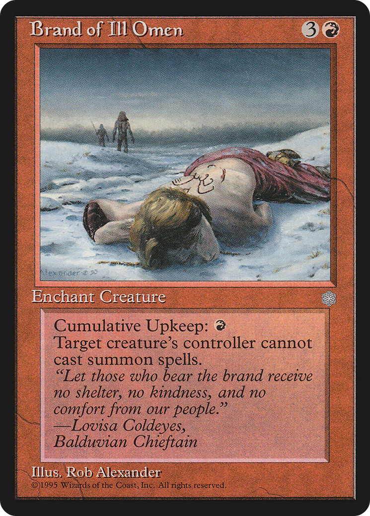Brand of Ill Omen (ICE-177) - Ice Age