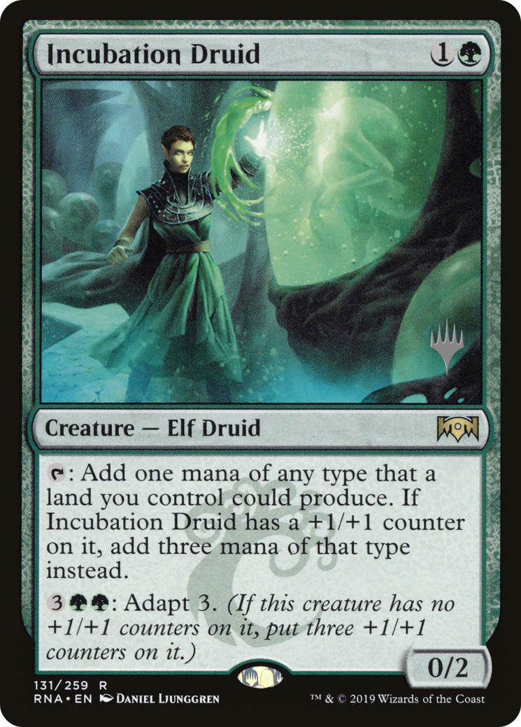 Incubation Druid (PPM20-131P) - Ravnica Allegiance Promos Foil