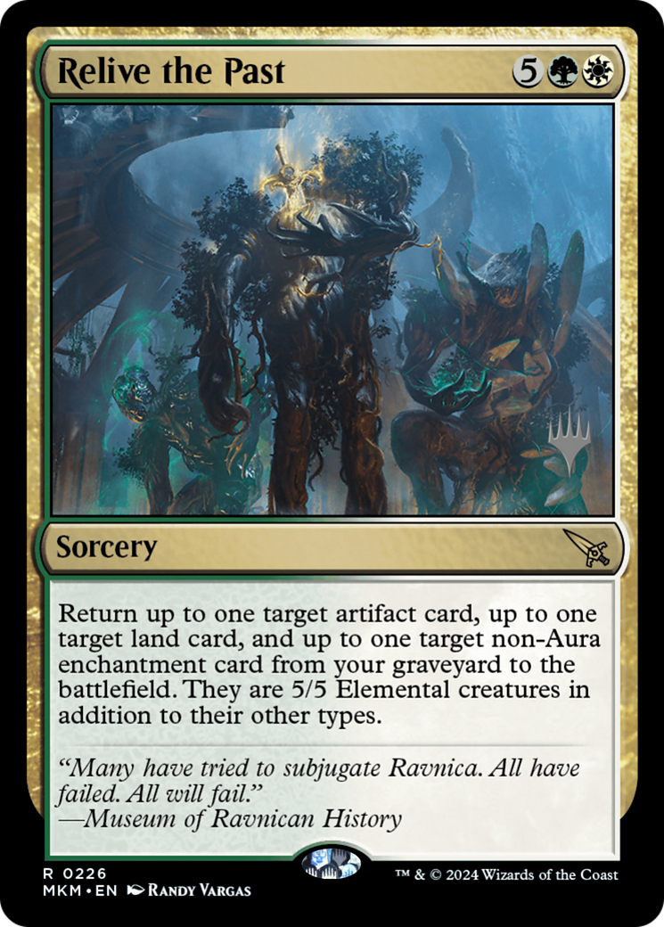 Relive the Past (PPMKM-226P) - Murders at Karlov Manor Promos Foil