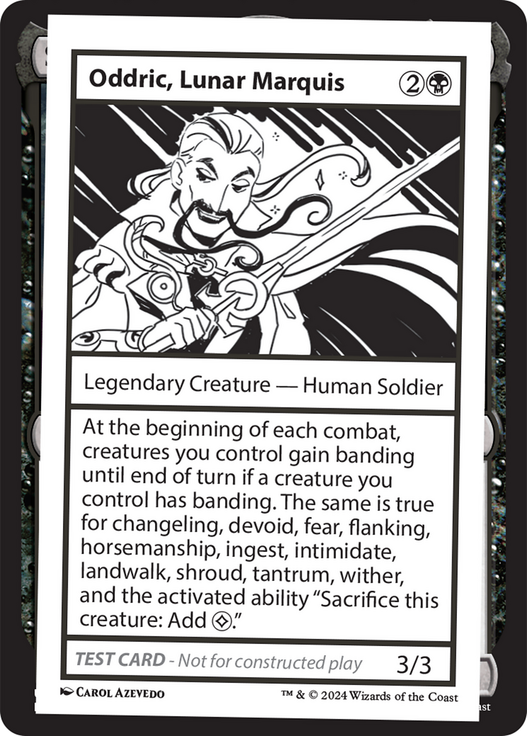 Oddric, Lunar Marquis (MB2PC-315) - Mystery Booster 2