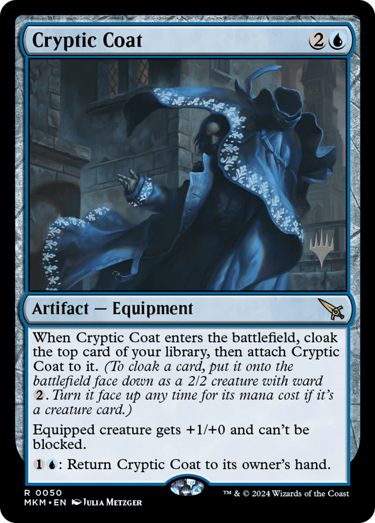 Cryptic Coat (PPMKM-50P) - Murders at Karlov Manor Promos