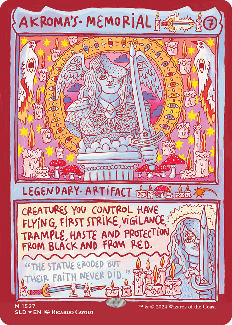 Akroma's Memorial (SLD-1527) - Secret Lair Drop Foil