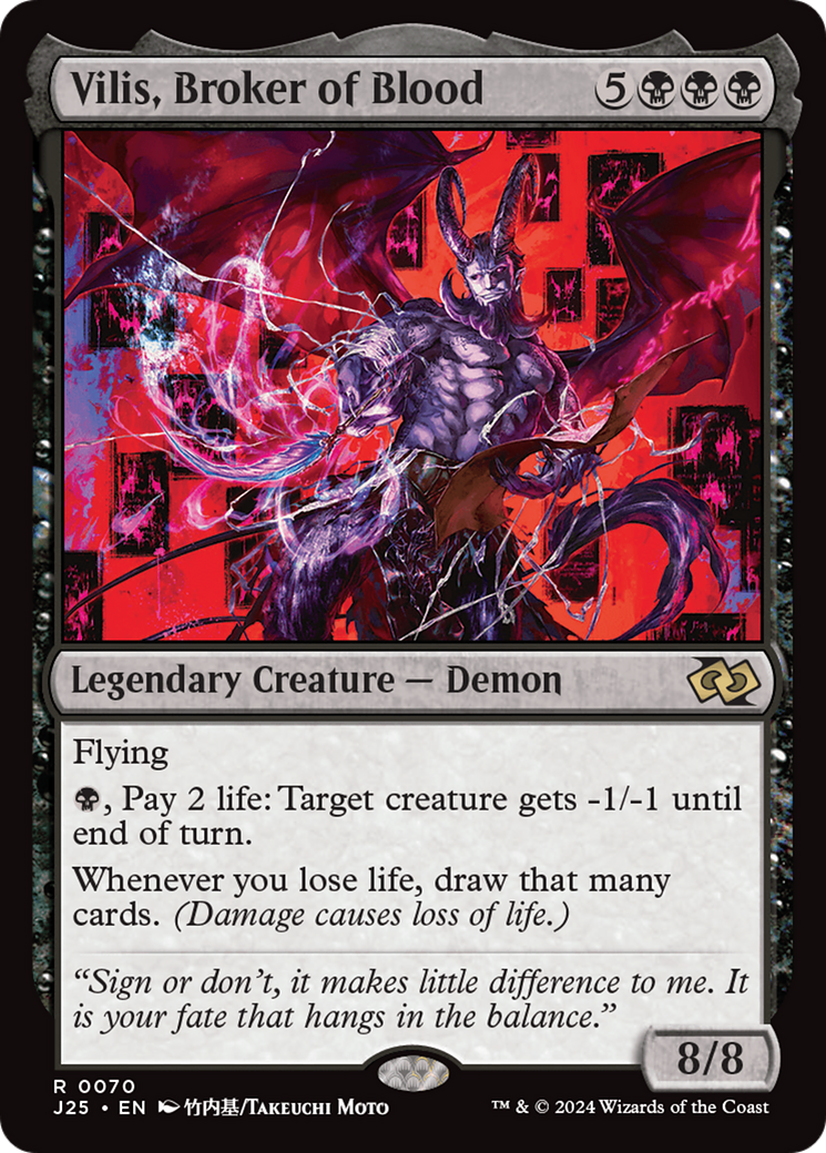 Vilis, Broker of Blood (J25-070) - Foundations Jumpstart