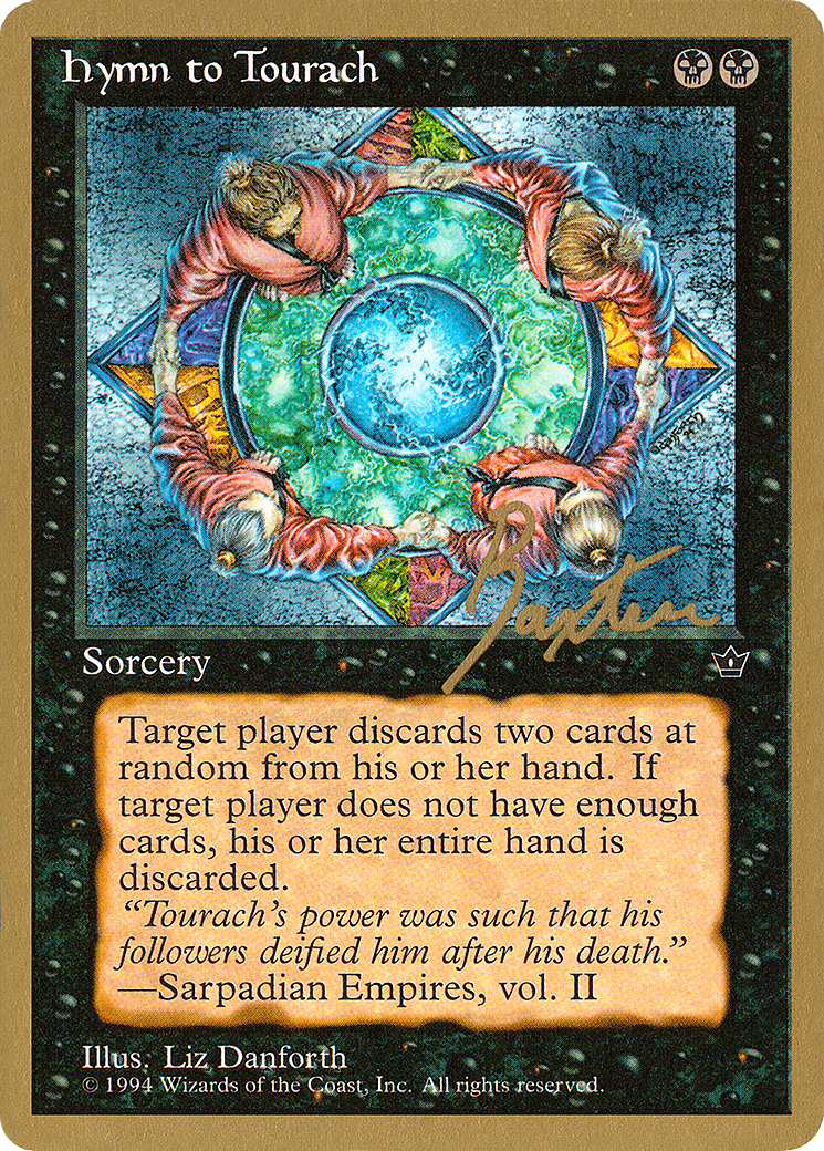 Hymn to Tourach (WCD-GB38B) - Pro Tour Collector Set