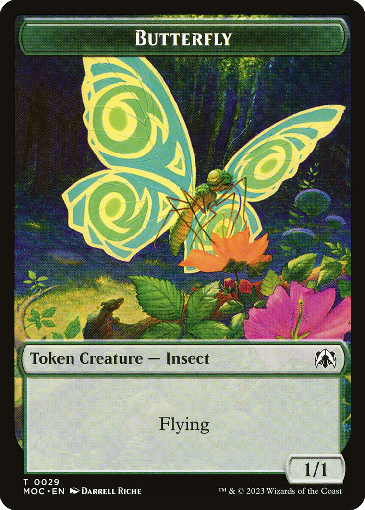 Butterfly (TMOC-029) - March of the Machine Commander Tokens