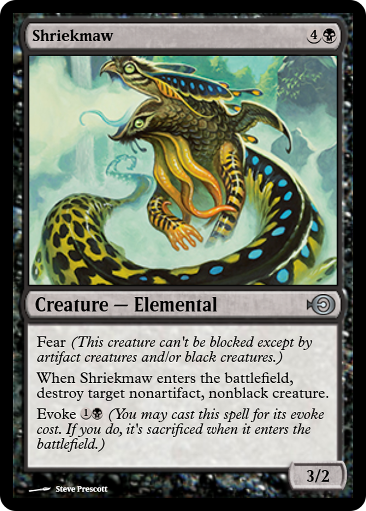 Shriekmaw (PRM-32537) - Magic Online Promos Foil
