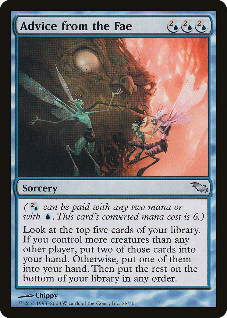 Advice from the Fae (SHM-028) - Shadowmoor Foil