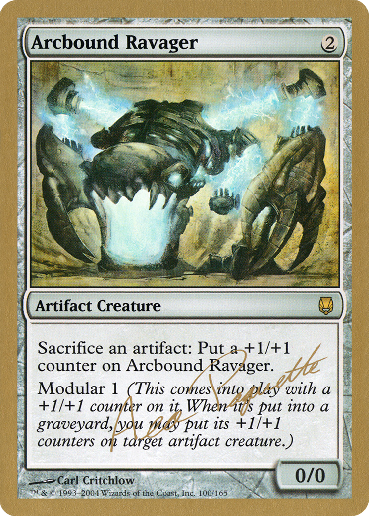 Arcbound Ravager (WCD-AP100) - World Championship Decks 2004