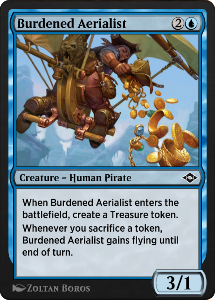 Burdened Aerialist (J21-173) - Jumpstart: Historic Horizons