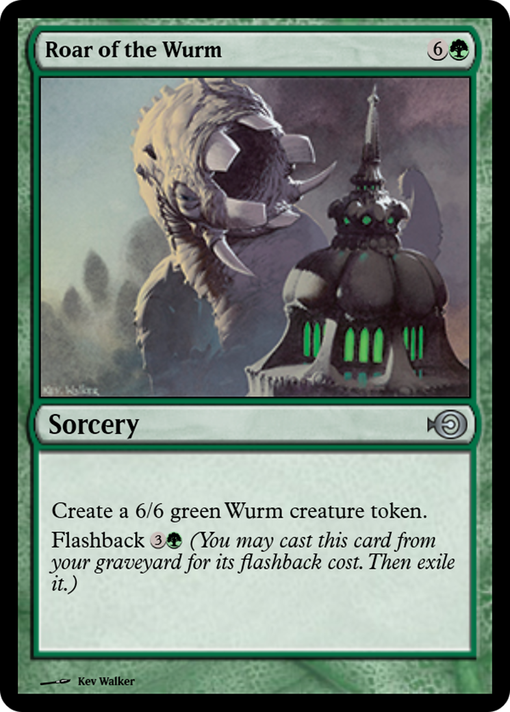 Roar of the Wurm (PRM-32565) - Magic Online Promos Foil