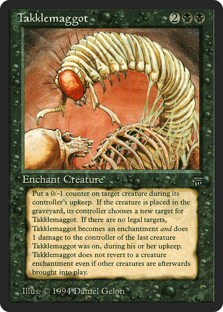 Takklemaggot (LEG-119) - Legends