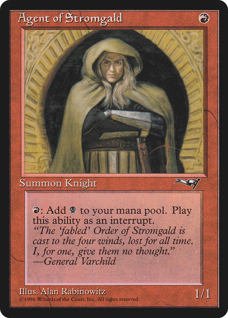 Agent of Stromgald (ALL-64B) - Alliances