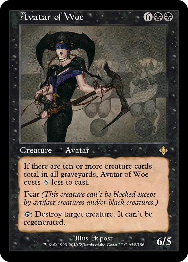 Avatar of Woe (TD0-A38) - Magic Online Theme Decks