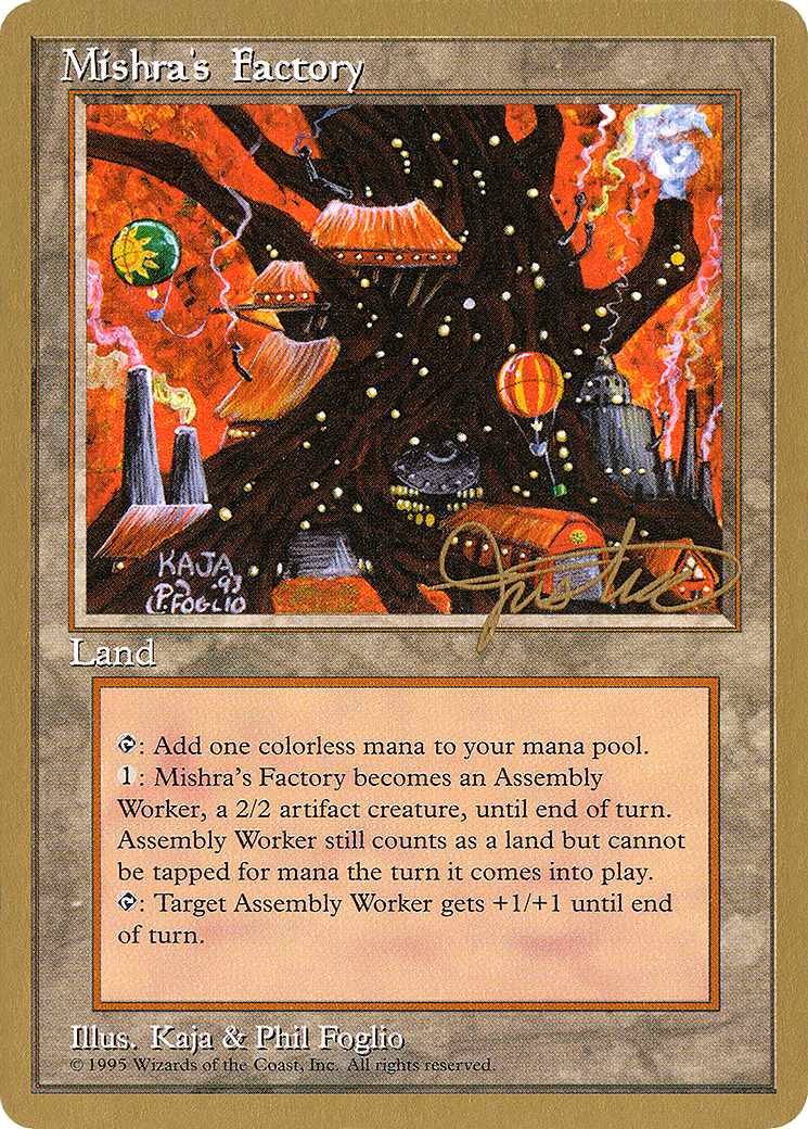 Mishra's Factory (WCD-MJ361) - Pro Tour Collector Set