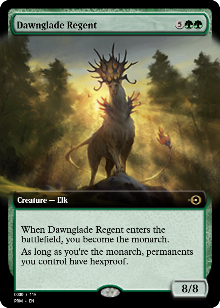 Dawnglade Regent (PRM-85986) - Magic Online Promos Foil