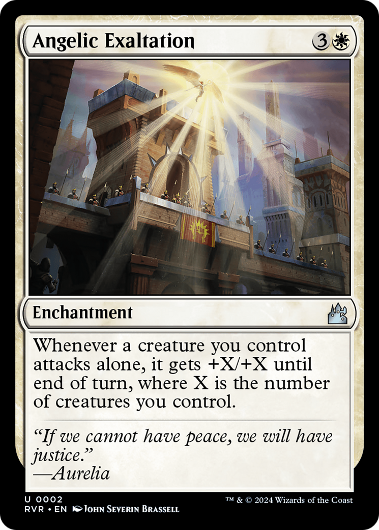 Angelic Exaltation (RVR-002) - Ravnica Remastered