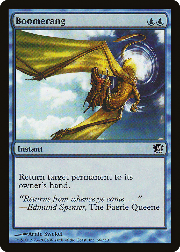 Boomerang (9ED-66★) - Ninth Edition Foil
