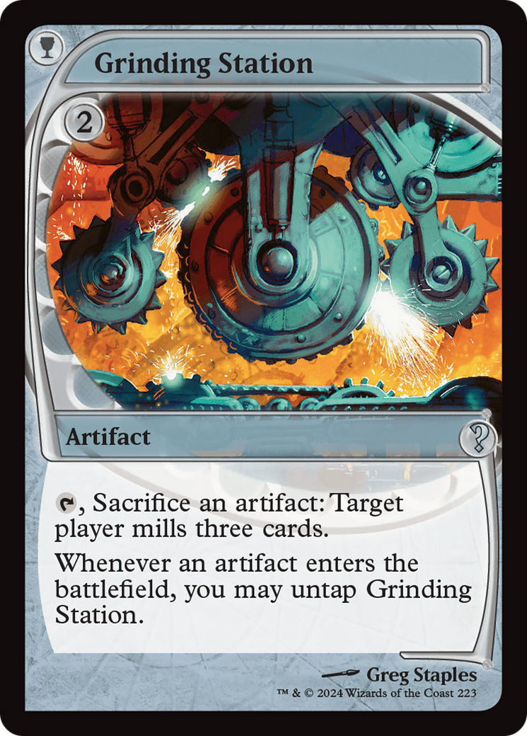 Grinding Station (MB2-223) - Mystery Booster 2 Foil