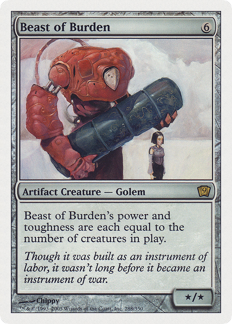 Beast of Burden (9ED-288) - Ninth Edition