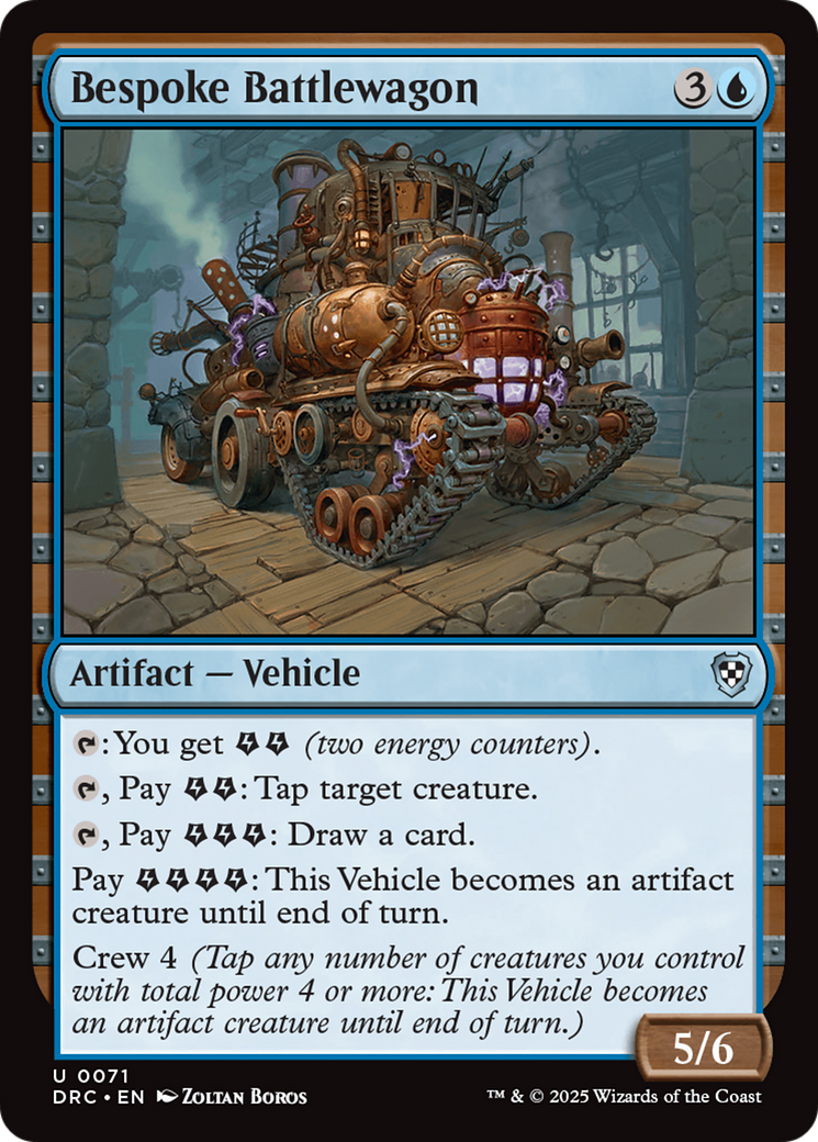 Bespoke Battlewagon (DRC-071) - Commander: Aetherdrift Foil