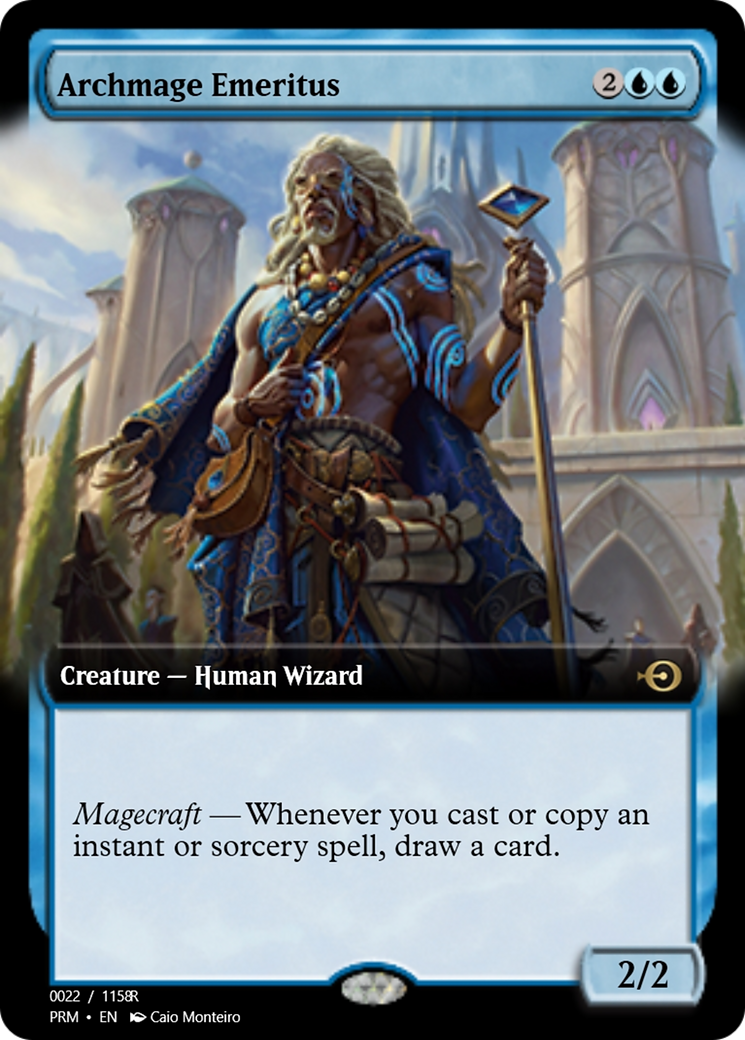 Archmage Emeritus (PRM-90016) - Magic Online Promos