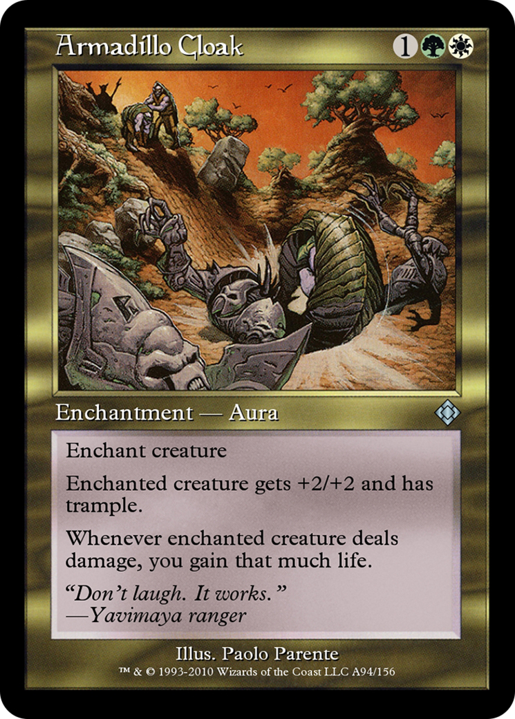 Armadillo Cloak (TD0-A94) - Magic Online Theme Decks