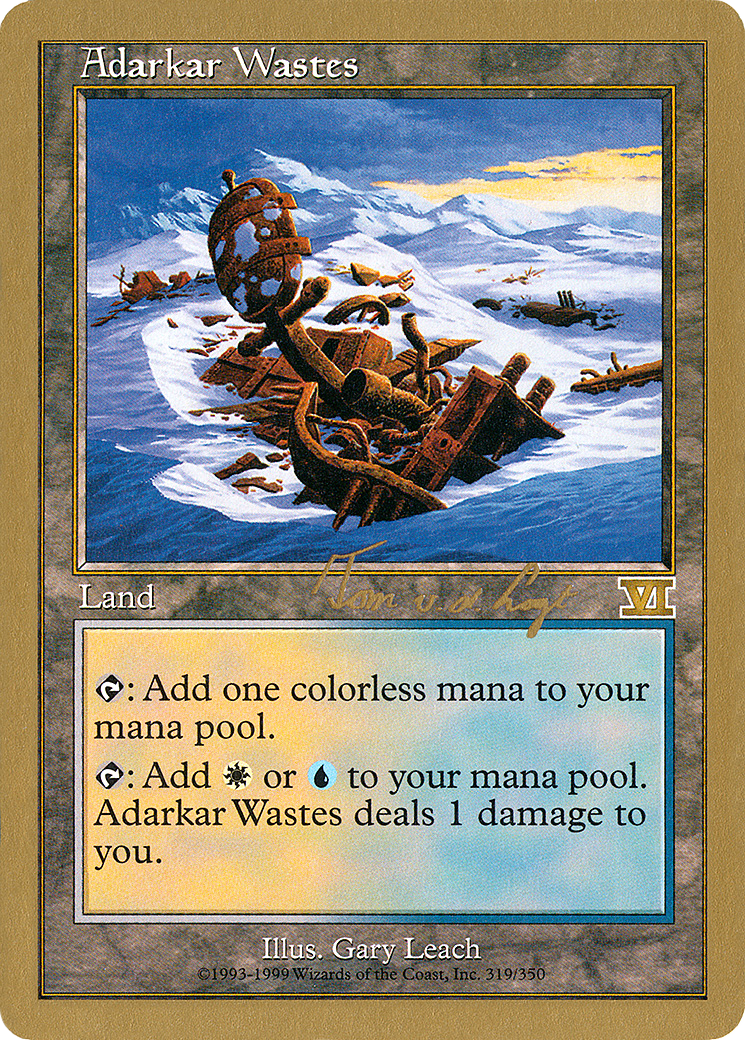 Adarkar Wastes (WCD-TVDL319) - World Championship Decks 2000