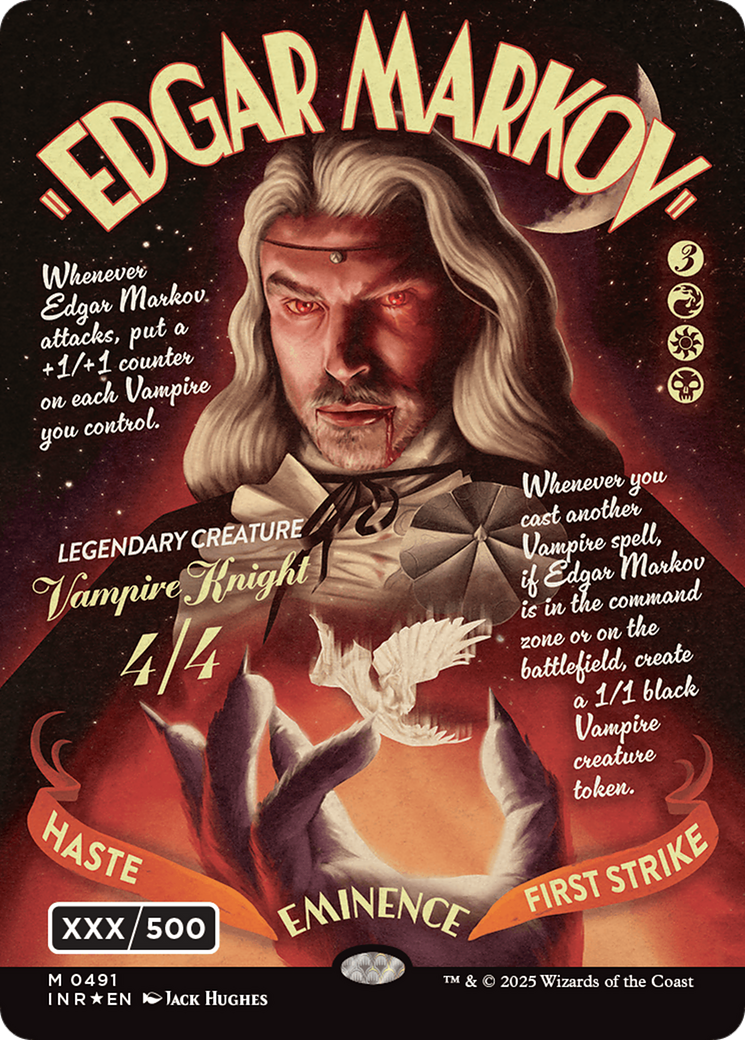 Edgar Markov (INR-491) - Innistrad Remastered: (Showcase) (Borderless)