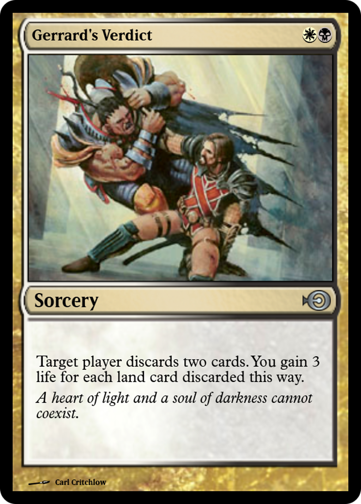 Gerrard's Verdict (PRM-31461) - Magic Online Promos Foil