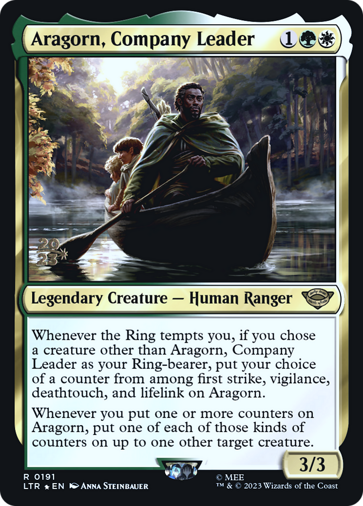 Aragorn, Company Leader (PRE-191S) - Tales of Middle-earth Promos Foil