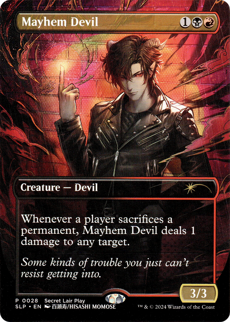 Mayhem Devil (SLP-028) - Secret Lair Showdown Foil