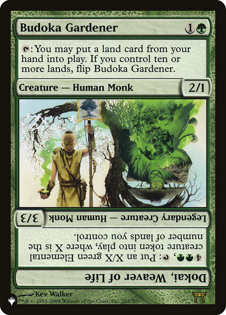 Budoka Gardener // Dokai, Weaver of Life (LIST-CHK-202) - The List